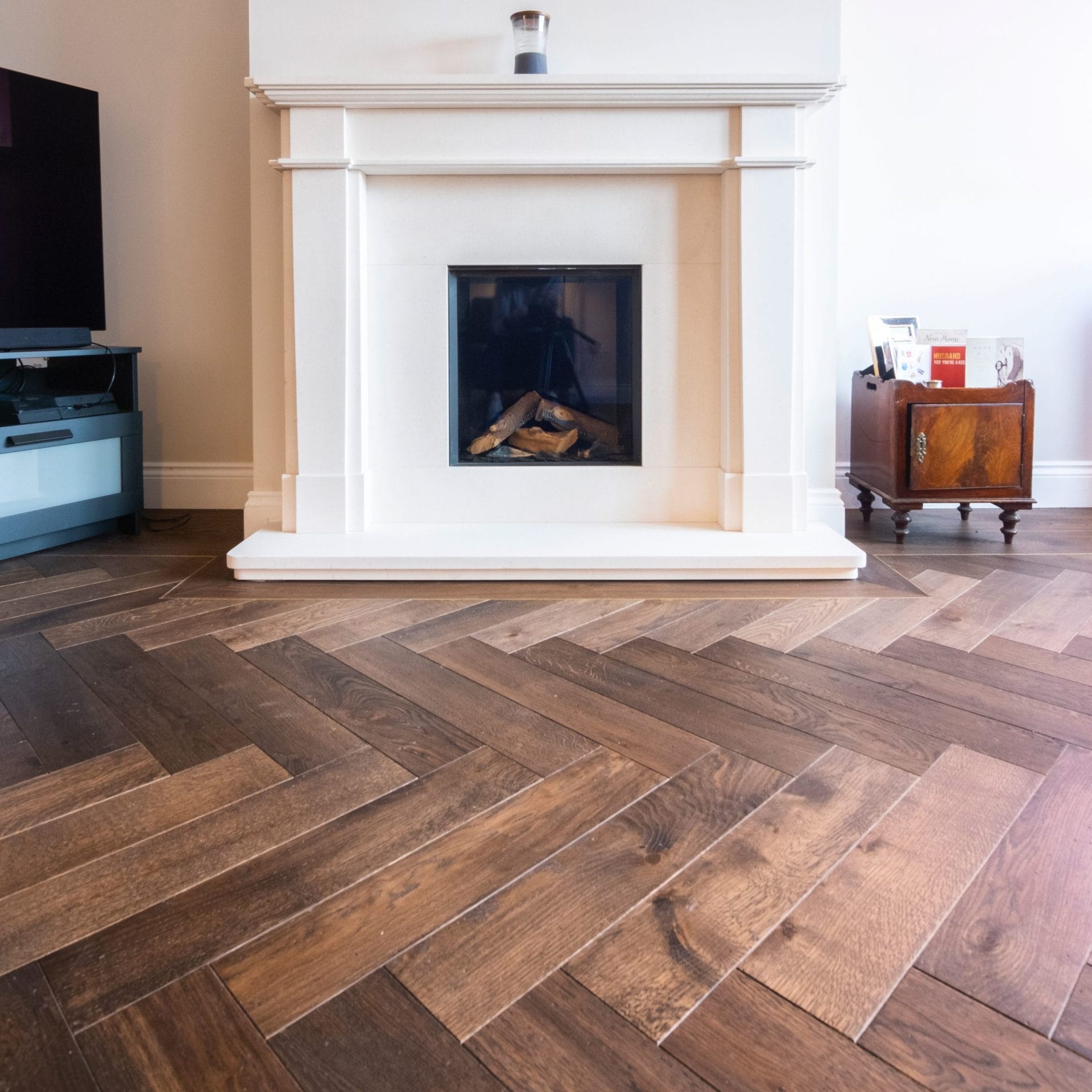 Lyon20 Herringbone Hard wood flooring