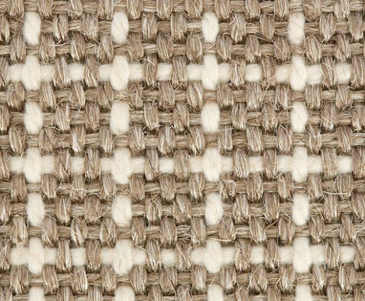 Carpet Sisool Plaid - Chalk White SP301