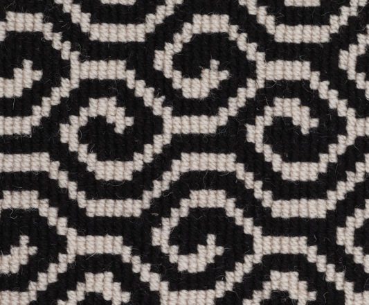 Carpet Vogue Wilton Greek Key - Black