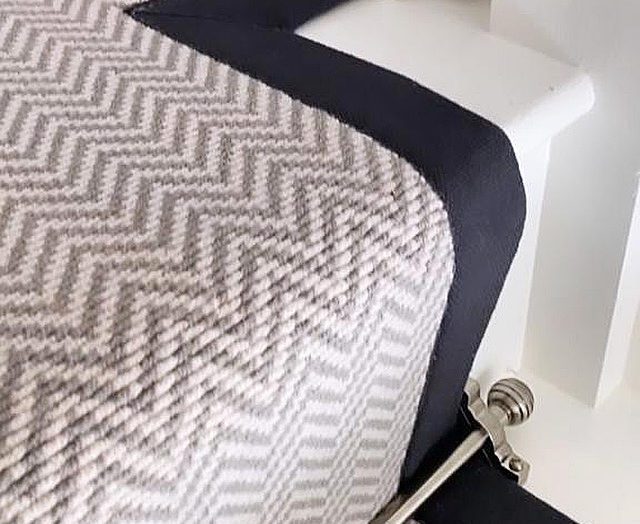 30.Carpet_ Vogue Wilton Herringbone Dove Binding_2 inch cotton binding 35