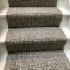 Stairs Carpet Vogue Wilton Geometric - Stone
