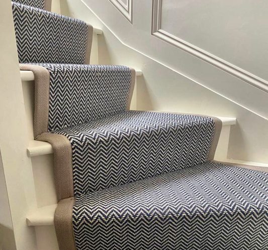 Why Herringbone Carpet is Perfect for Your Stairs